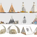 Stylish Various Tent Styles Including Tipi Dome And Triangle Designs For Outdoor Use