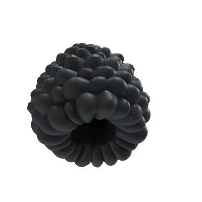 Mini Vegetable and Fruit Sealed Box Portable Plastic Preservation Box Set Transparent Grape Garlic Preservation Bowl Fruit Box Wholesale 3d model