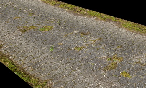 modern road 3d model