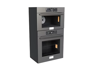 Steamer oven kitchen appliances 3d model Steamer oven kitchen appliances 3d model