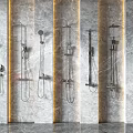 Modern Shower Combination 3d model