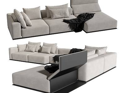 Modern Poliform Multiplayer Sofa model