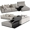 Modern Poliform Multiplayer Sofa 3d model