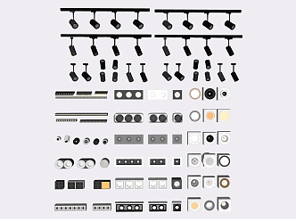 Luminaire Spotlight 3d model