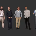 Modern Multiplayer Men's Model 3d model