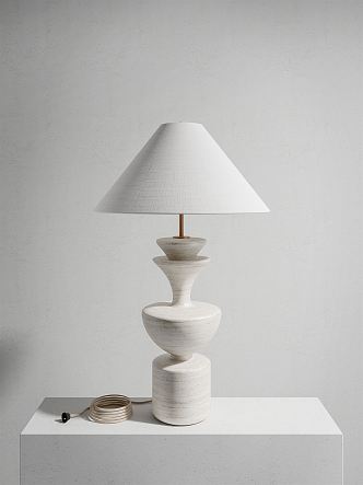 Modern table lamp 3d model