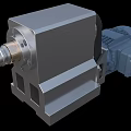 Spindle CNC production equipment Lathe parts 3d model