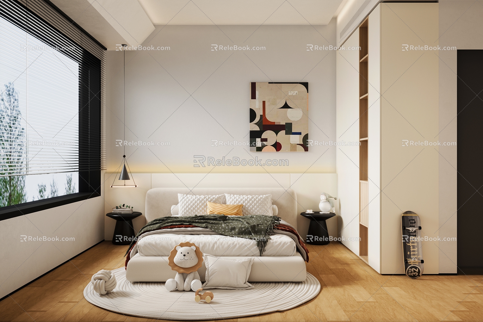 Children's room 3d model