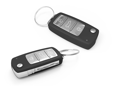 Hyundai Car Keys Car Keys 3d model