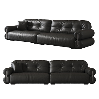 Modern Multiplayer Sofa 3d model