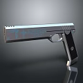 Modern Tactical Metal Pistol With Sleek Design And Ergonomic Grip
