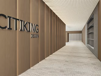 Modern Corridor Office Corridor 3d model