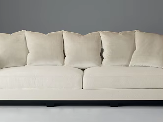 Modern double sofa 3d model