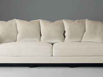 Modern double sofa 3d model