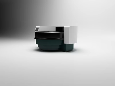 Modern Advanced Medical Device With Digital Display And Control Panel For Diagnostic Use 3d model