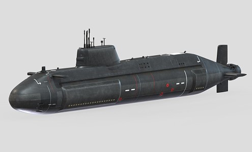 Modern Submarine 3d model