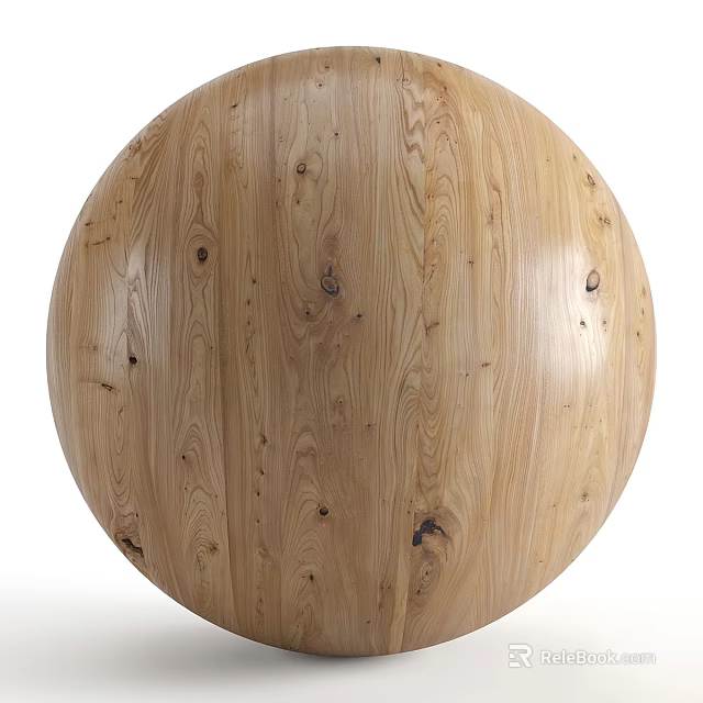 Natural Wood Grain Wooden Flooring With Smooth Surface And Warm Texture 3d model 