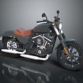 Modern motorcycle two-wheeled motorcycle off-road motorcycle road racing motorcycle 3d model