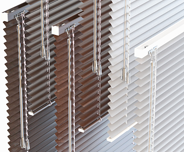 Modern venetian blinds venetian blinds 3d model