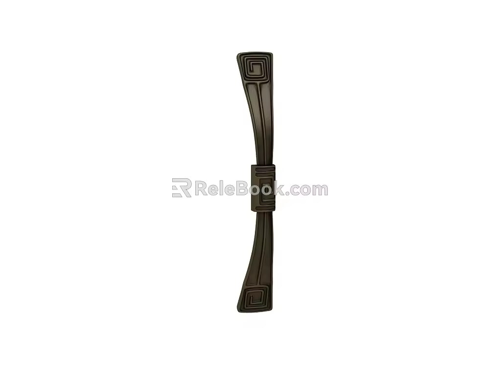 Modern hardware handle 3d model