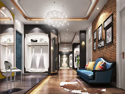 Elegant Modern Shower Sauna Space With Sauna Room And Comfortable Shower Area 3d model