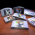 Modern game console Nintendo game console 3d model