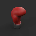 Red Boxing Gloves Essential Sports Equipment For Boxing Training And Fitness