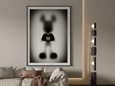 decorative painting 3d model