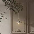 Bedside chandelier 3d model