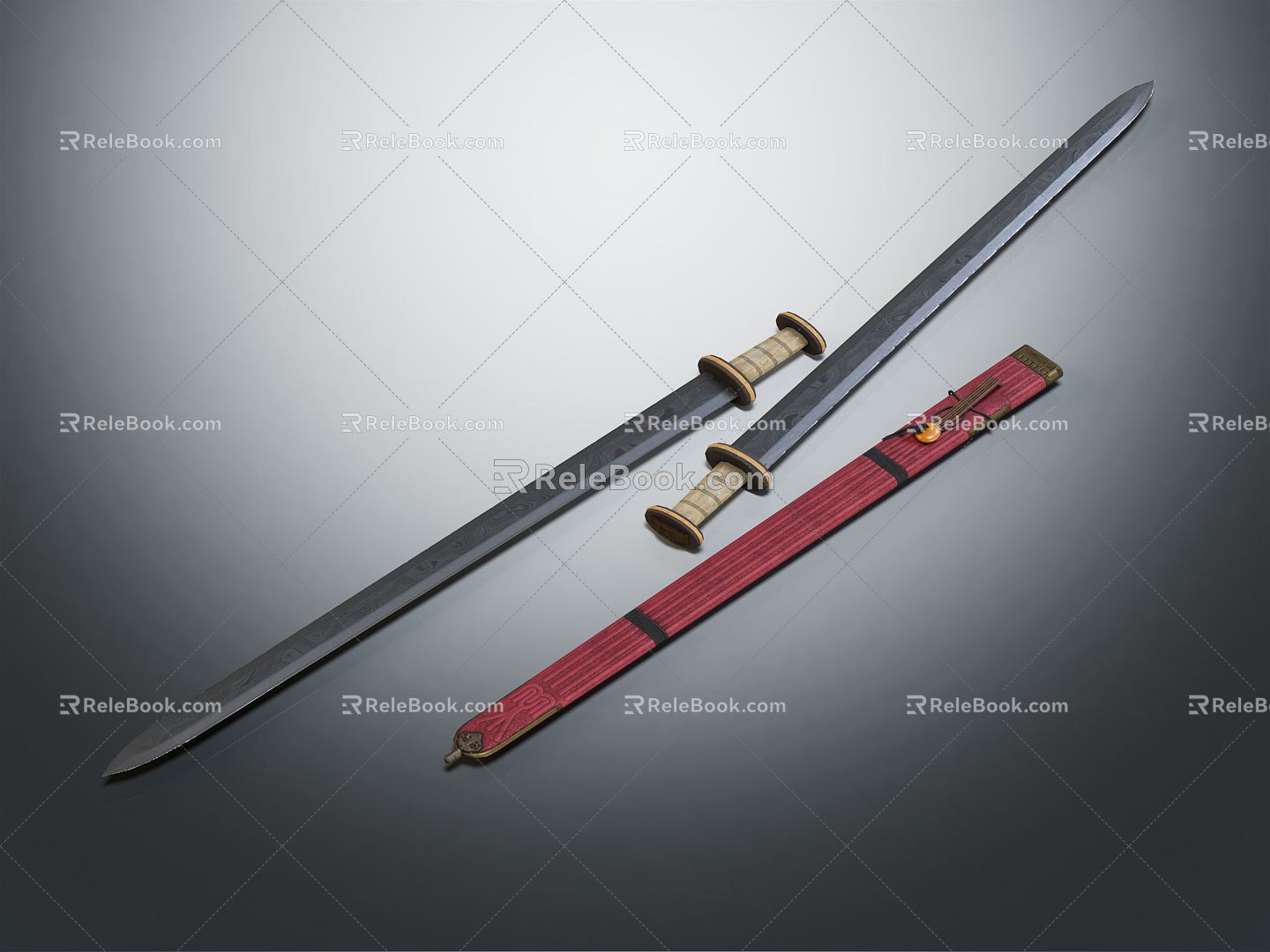 Modern Sword Sword 3d model