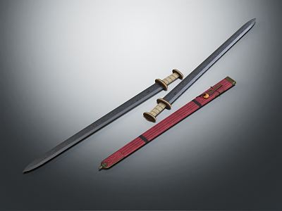 Modern Sword 3d model