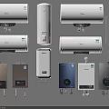 Various Styles Home Water Heaters And Appliances In Different Colors For Daily Use
