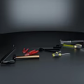 Hardware tools 3d model