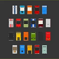 Colorful Toy Cars Collection With Various Models Bright Colors And Diverse Designs