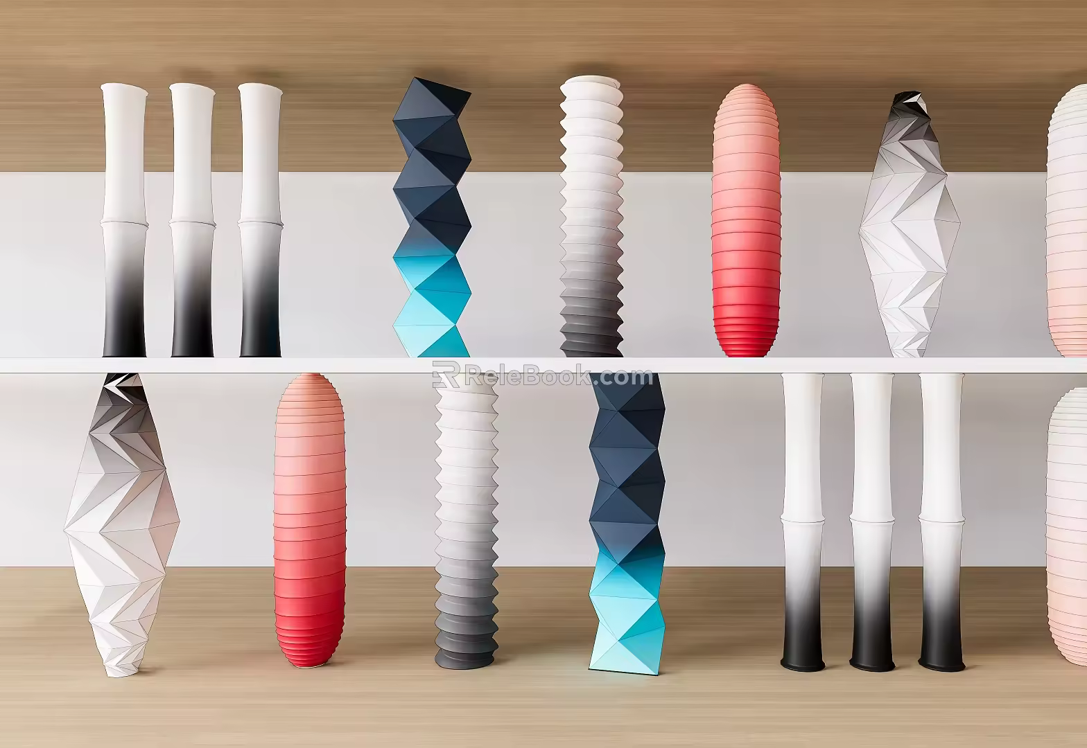 Modern Interior Special-shaped Column Creative Column Decorative Column Decorative Column Special-shaped Creative Art Column 3d model