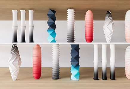 Modern Interior Special-shaped Column Creative Column Decorative Column Decorative Column Special-shaped Creative Art Column 3d model
