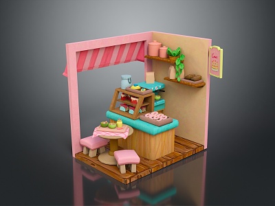 cartoon wooden house cartoon wooden house cartoon wooden house cartoon wooden house cartoon forest wooden house 3d model