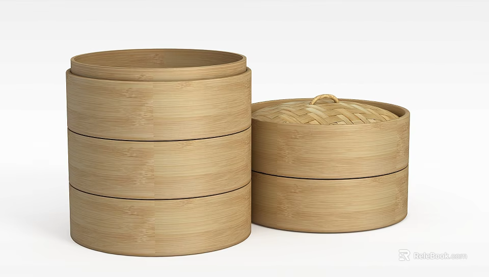 Wooden Storage Cabinet With Multi Layer Design For Modern Home Organizing Needs 3d model