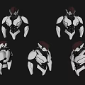 Sci-fi Robot Mecha Robot Sci-fi Future Robot Mecha Wind Robot 3d model