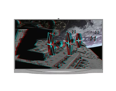 Immersive 3D Sci-Fi TV Display With Starships And Space Station Scene 3d model Immersive 3D Sci-Fi TV Display With Starships And Space Station Scene 3d model