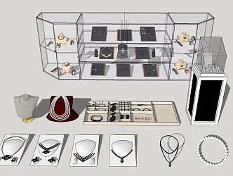 Modern Jewelry 3d model