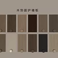 Wooden Veneer Wall Panels with Various Color Options for Interior Decoration