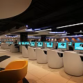 Modern Internet Cafes 3d model