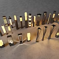 Outdoor Lights With Various Designs Styles And Warm Illumination For Exterior