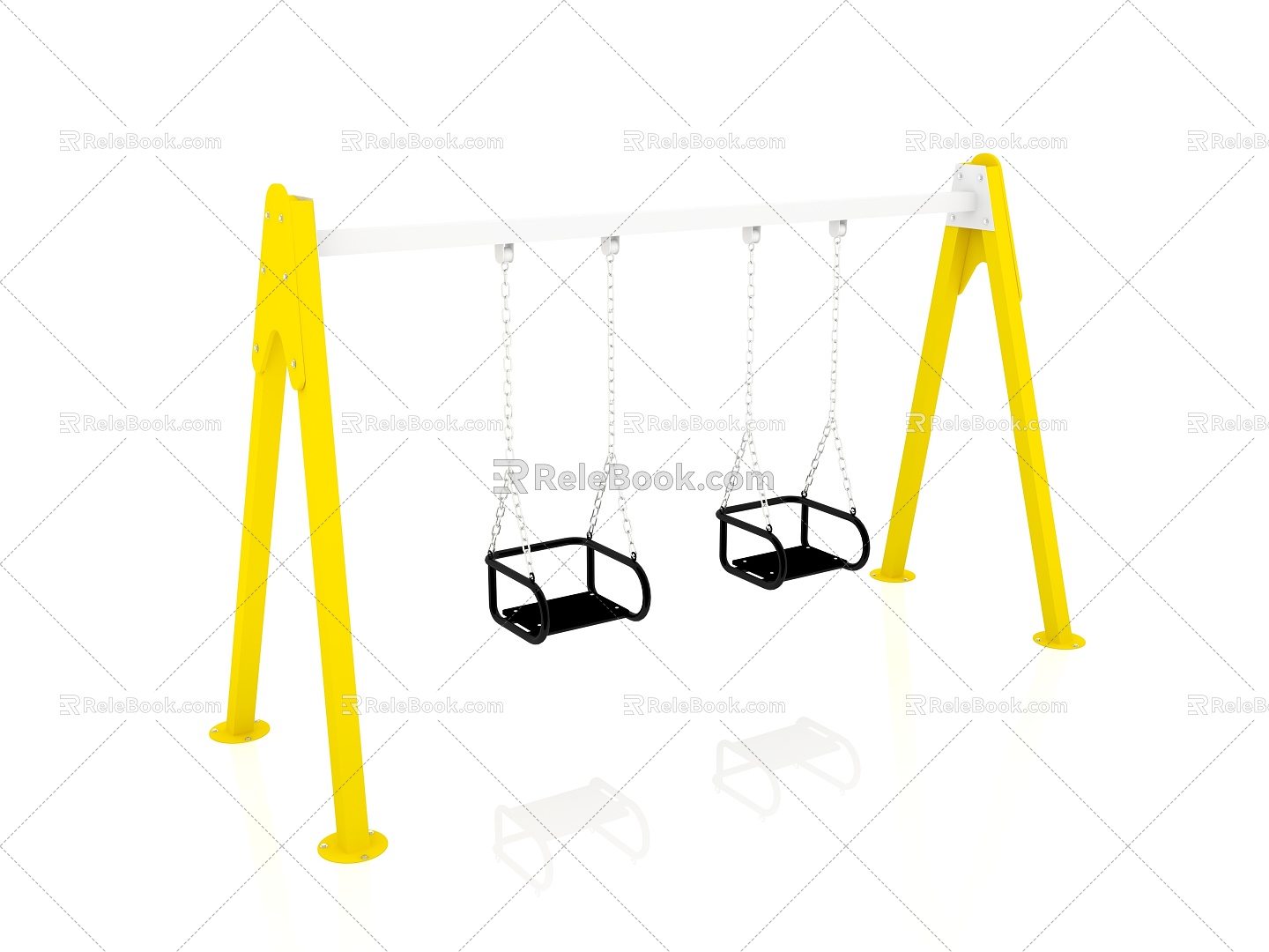 Swing Swing Outdoor Swing Children's Swing Venue Swing Swing Rack Swing 3d model