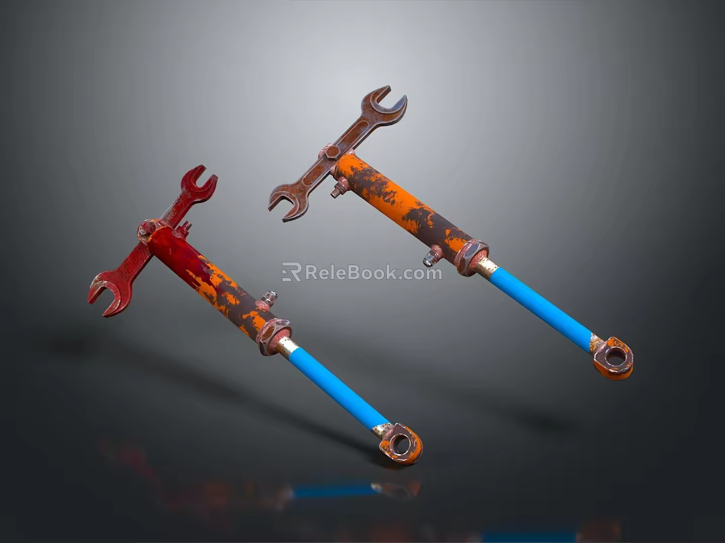 Wrench wrench hardware tool hex wrench repair tool items 3d model