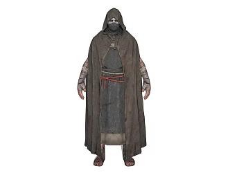 Medieval Male Mage Game Character Anime Characters 3d model