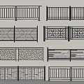 Different Types of Railing Designs Featuring Modern Traditional And Geometric Patterns