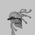 Horror Fantasy Game Movie Character With Multiple Eyes And Tentacles Design
