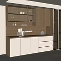 Minimalist Sideboard 3d model